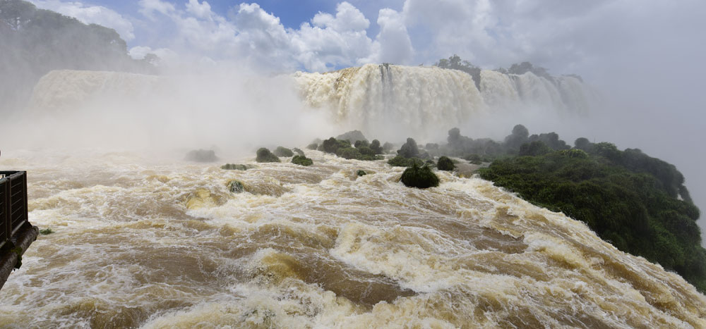 Drenched and awe-struck